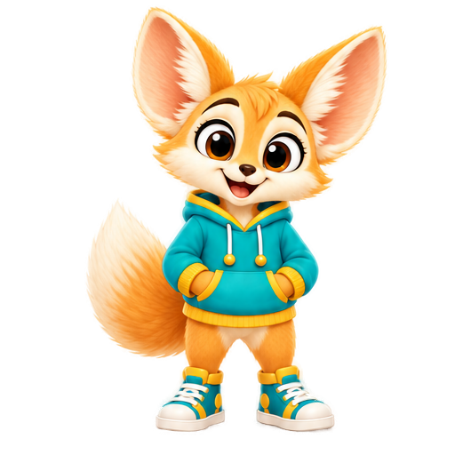 Noor the Fennec fox, Arabic teacher