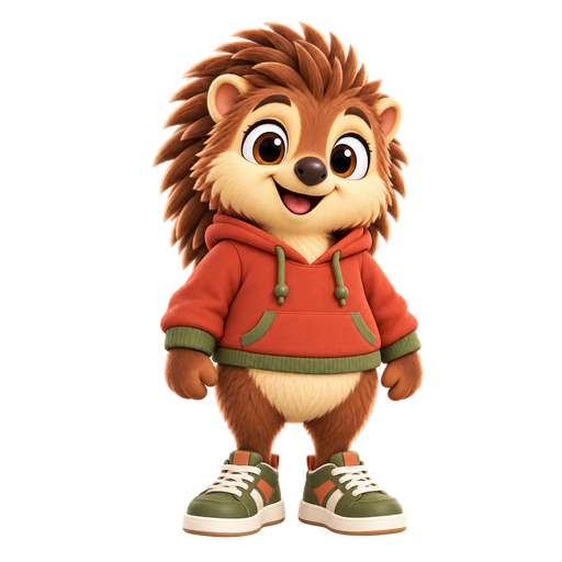 Luca the Hedgehog, Italian teacher