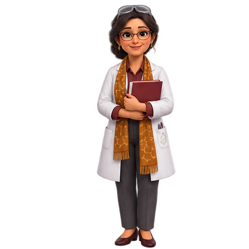 Dr Cora Sen, Chemistry teacher